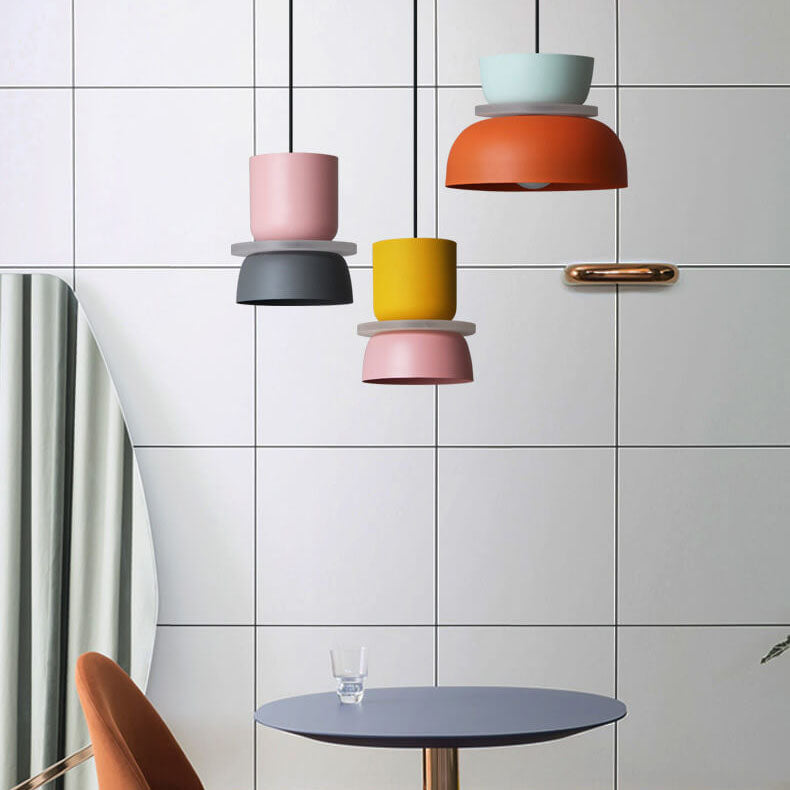 Avtoit | Nordic Colorful Macaron 1-Light LED Pendant Light