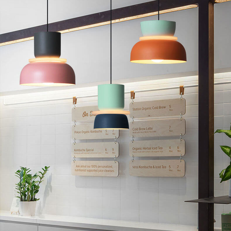 Avtoit | Nordic Colorful Macaron 1-Light LED Pendant Light
