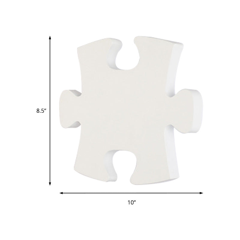 Avtoit | Jigsaw Wall Lamp Modern Acrylic Black/White LED Wall Light in Warm/White Light for Living Room
