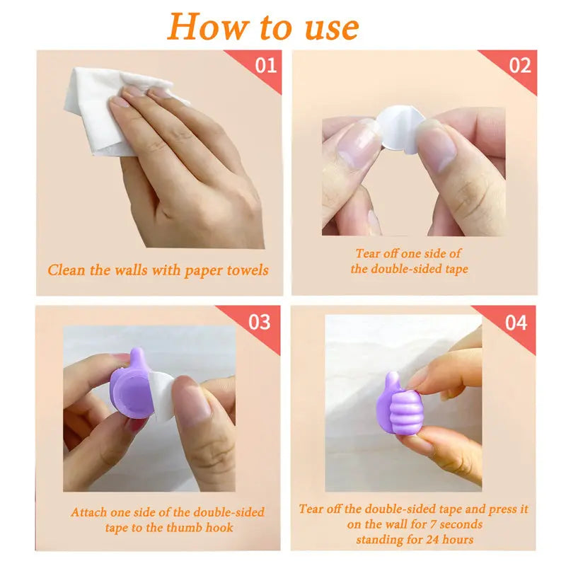 Avtoit | 20+20 | Self-adhesive thumb hooks