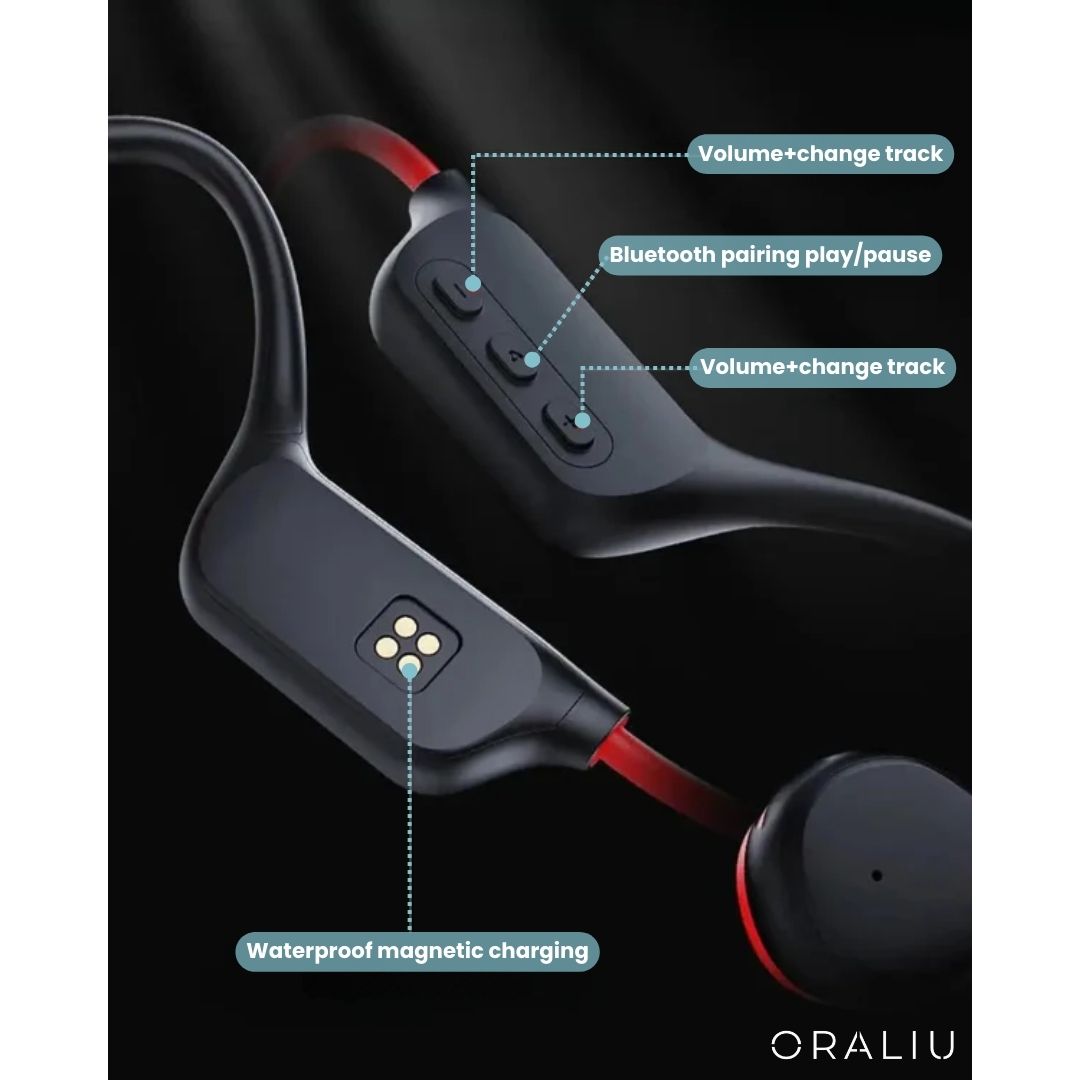 Avtoit | Bone Conduction Headphones – Safe & Wireless for Running & Cycling