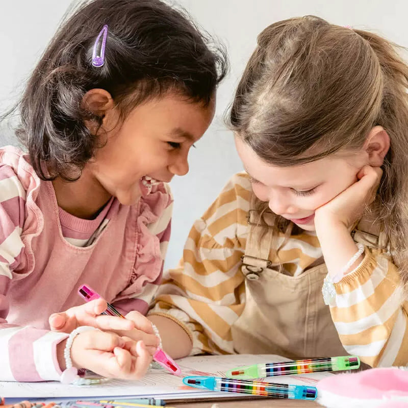 Avtoit | 20 in 1 Stackable Dot Colored Pencils