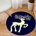 Avtoit | Aesthetics Animal Pattern Carpet Multifunctional Colorful Cartoon Carpet Polyester Machine Washable Non-Slip Back Pet-Friendly Carpet for Children's Room