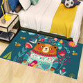 Avtoit | Shaded Multicolor Kids Carpet Polypropylene Cartoon Carpet Pet Friendly Non-Slip Stain Resistant Carpet for Kids' Room