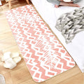 Avtoit | Multi-Color Scandinavian Rug Polyester Geometric Rug Non-Slip Stain Resistant Machine Washable Rug for Bedroom