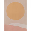 Avtoit | Soft Orange Nordic Carpet Polyester Geometric Rug Non-Slip Backing Pet-Friendly Washable Carpet for Home Decoration