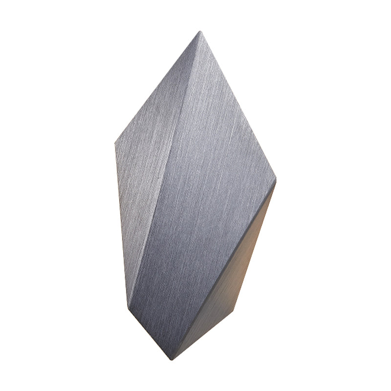 Avtoit | Metallic geometric wall-mounted light postmodern 1 light black/gray/white wall lamp fixture