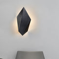 Avtoit | Metallic geometric wall-mounted light postmodern 1 light black/gray/white wall lamp fixture