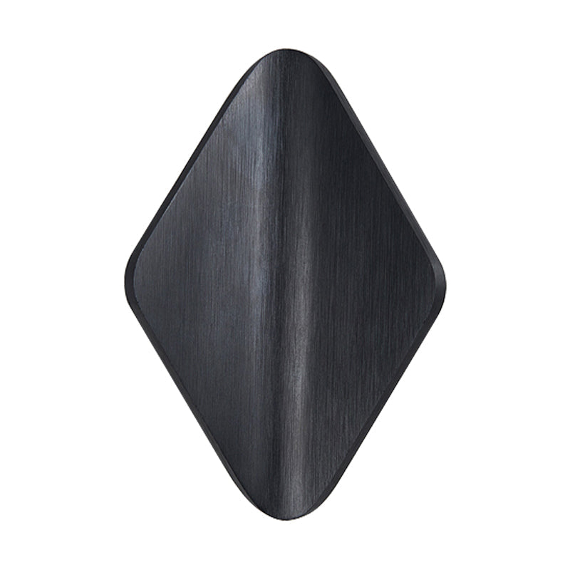 Avtoit | Concave Rhombus Metal Wall Light Modern LED Black/Gold/Coffee Wall Light Light for Living Room