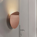 Avtoit | Contemporary round metal wall light black/gray/white LED wall-mounted light for hallway
