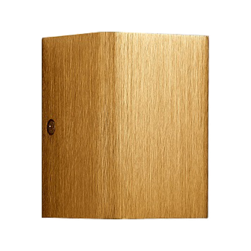 Avtoit | Cubist Metal Up and Down Wall Lamp Contemporary Bronze/Gold/White LED Wall Light for Living Room