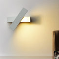 Avtoit | Rectangular Wall Light Modern Metal Black/White/Grey LED Wall Mount Light with Rotatable Design