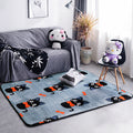 Avtoit | Classic Fairy Tale Pattern Rug Multicolored Modern Rug Polypropylene Non-Slip Backing Washable Pet-Friendly Area Rug for the Living Room