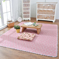 Avtoit | Aesthetics Botanic Carpet Multi-Color Nordic Carpet Cotton Machine Wash Padded Quilt Carpet