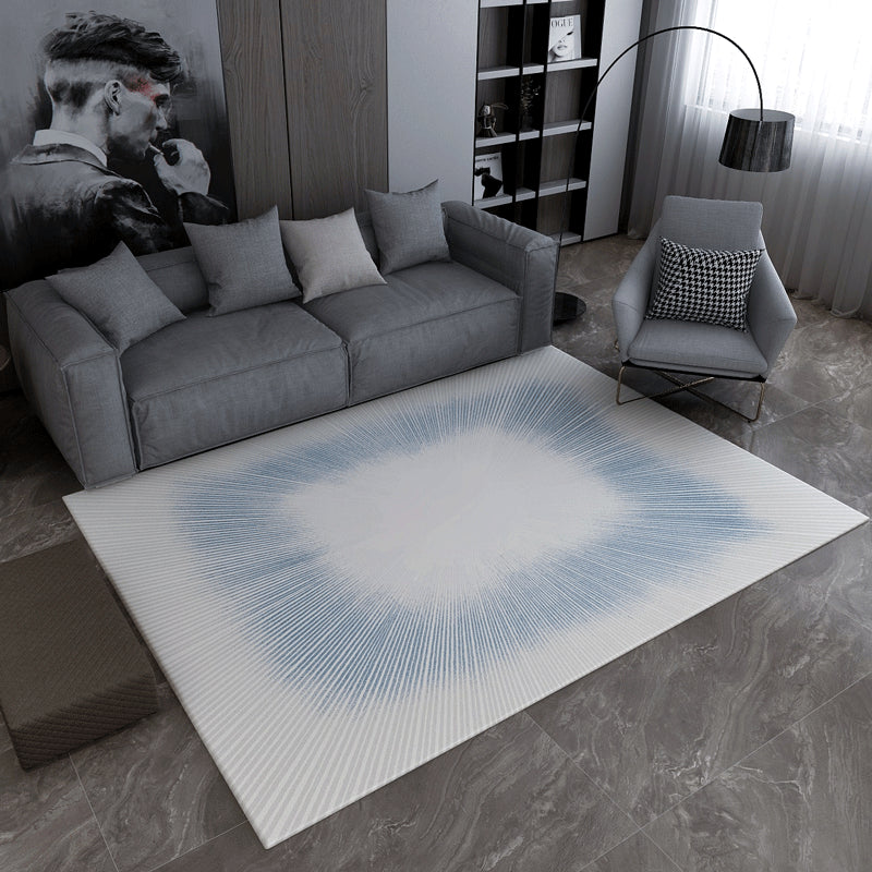 Avtoit | Contemporary Abstract Pattern Carpet Multicolor Polypropylene Carpet Non-Slip Pet Friendly Stain Resistant Carpet for Large Room