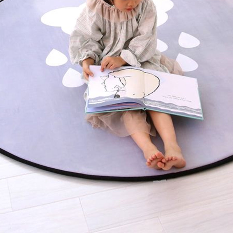 Avtoit | Unique Multicolored Kids Style Carpet Cotton Pattern Carpet Pet-Friendly Carpet for Playroom