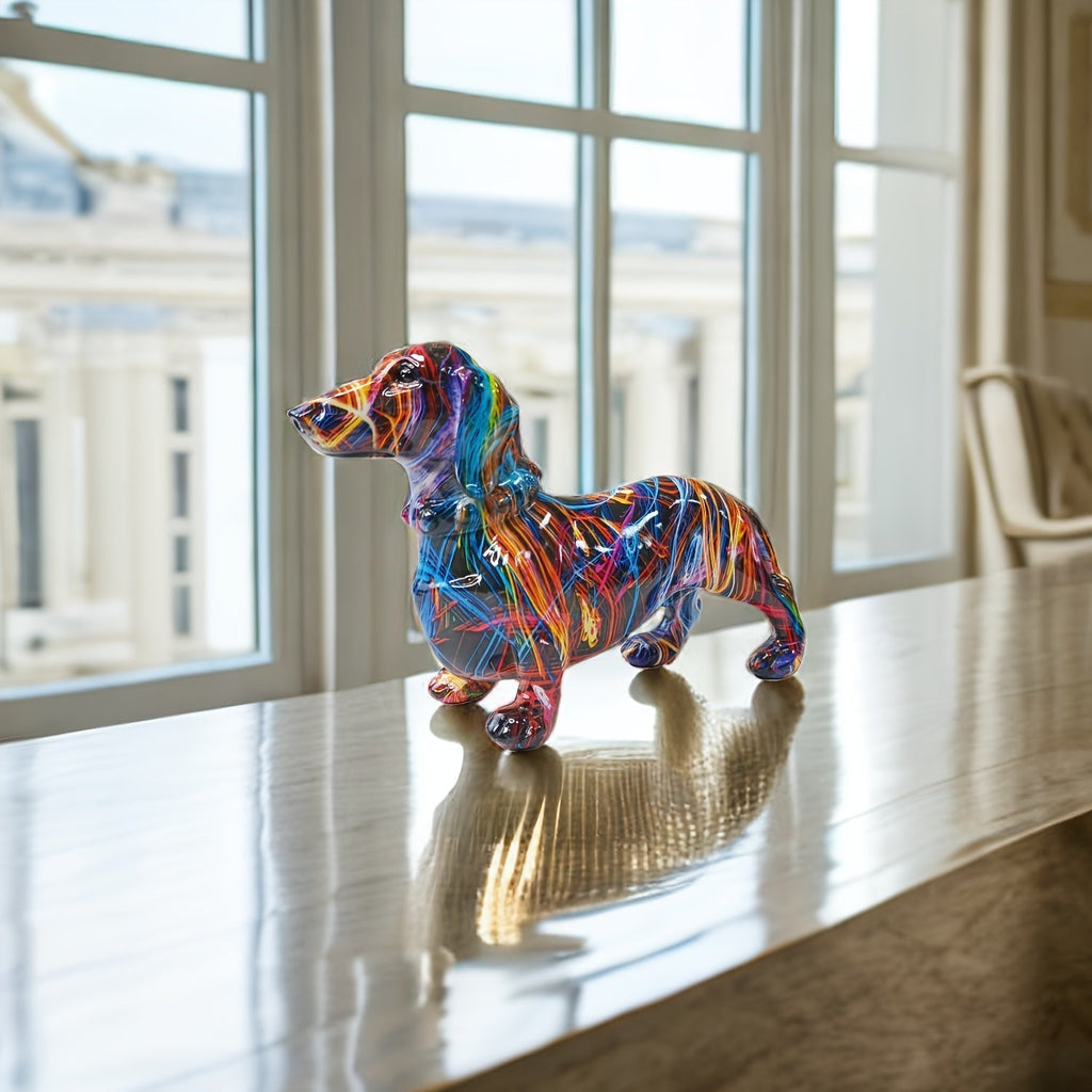 Avtoit | Graffiti Dachshund Sculpture
