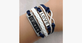 Avtoit | Believe in the Eternal Love Bracelet - Made of Leather - Celebrate True Love!