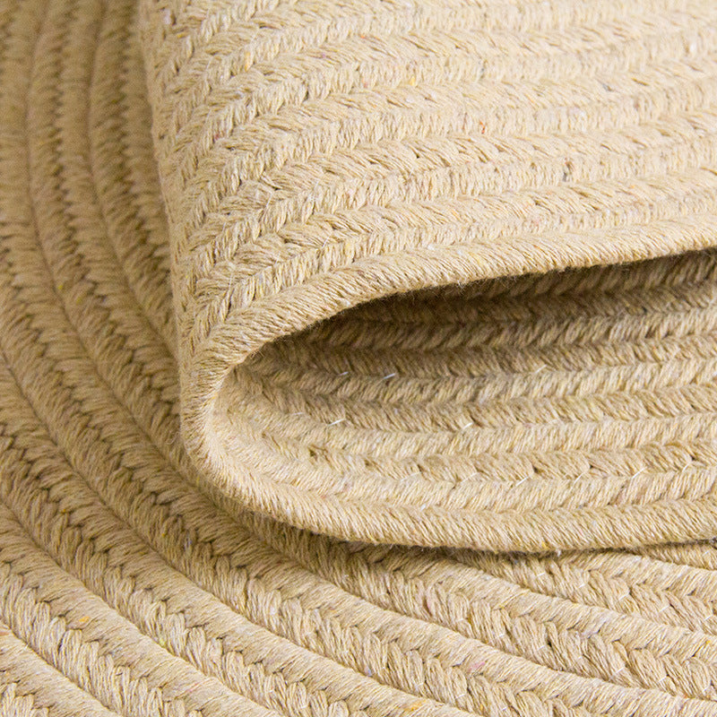 Avtoit | Fine Multicolor Solid Carpet Jute Lodge Carpet Easy Maintenance Durable Carpet for Bedroom