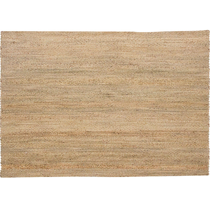 Avtoit | Multi-Color Living Room Rug Rustic Solid Color Carpet Natural Jute Pet Friendly Washable Non-Slip Mat Rug
