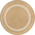 Avtoit | Milieu Simple Carpet Multi Colored Lodge Rug Jute Pet Friendly Woven Carpet for Room