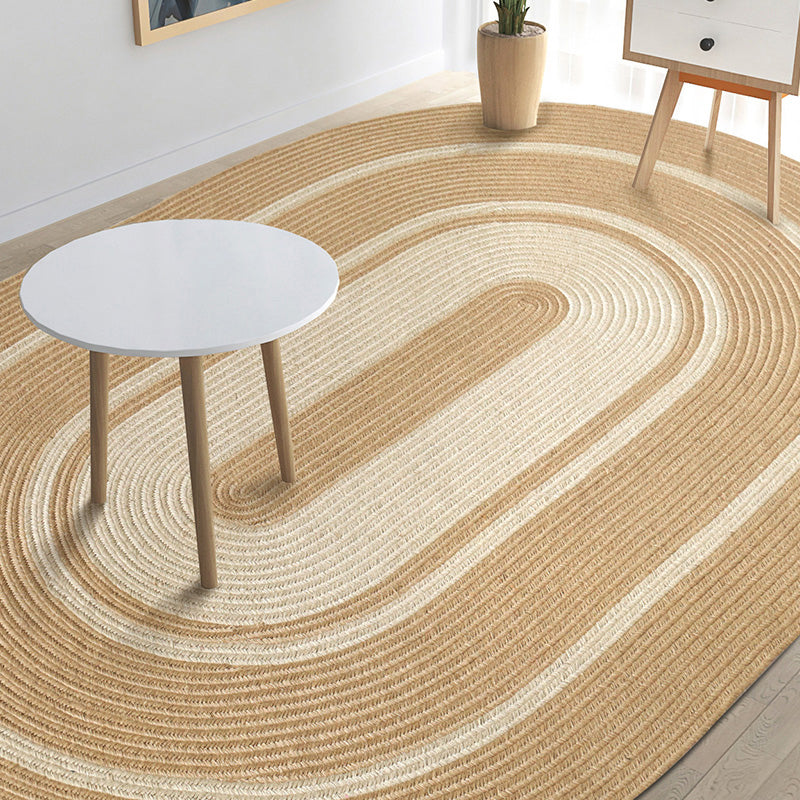 Avtoit | Milieu Simple Carpet Multi Colored Lodge Rug Jute Pet Friendly Woven Carpet for Room