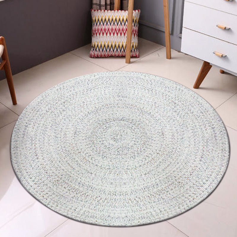 Avtoit | Stylish Multicolor Solid Carpet Polypropylene Cottage Carpet Stain Resistant Non-Slip Back Washable Carpet for Seating Area