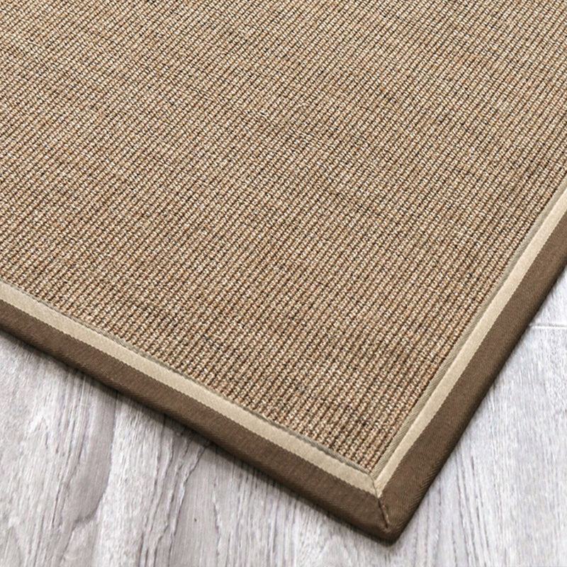 Avtoit | Multicolor Plain Mat Rug Sisal Woven Lodge Rug Non-Slip Backing Stain Resistant Machine Washable Area Carpet for Room