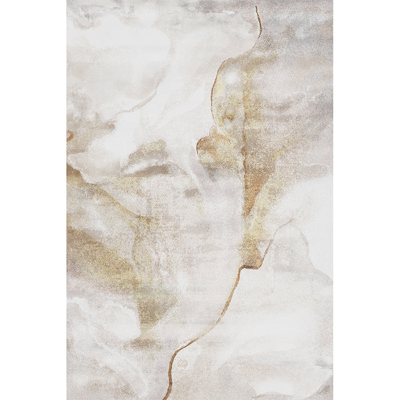 Avtoit | Postmodernism Abstract Area Rug Multi-Color Synthetic Rug Anti-Slip Washable Stain-Resistant Rug for Large Room
