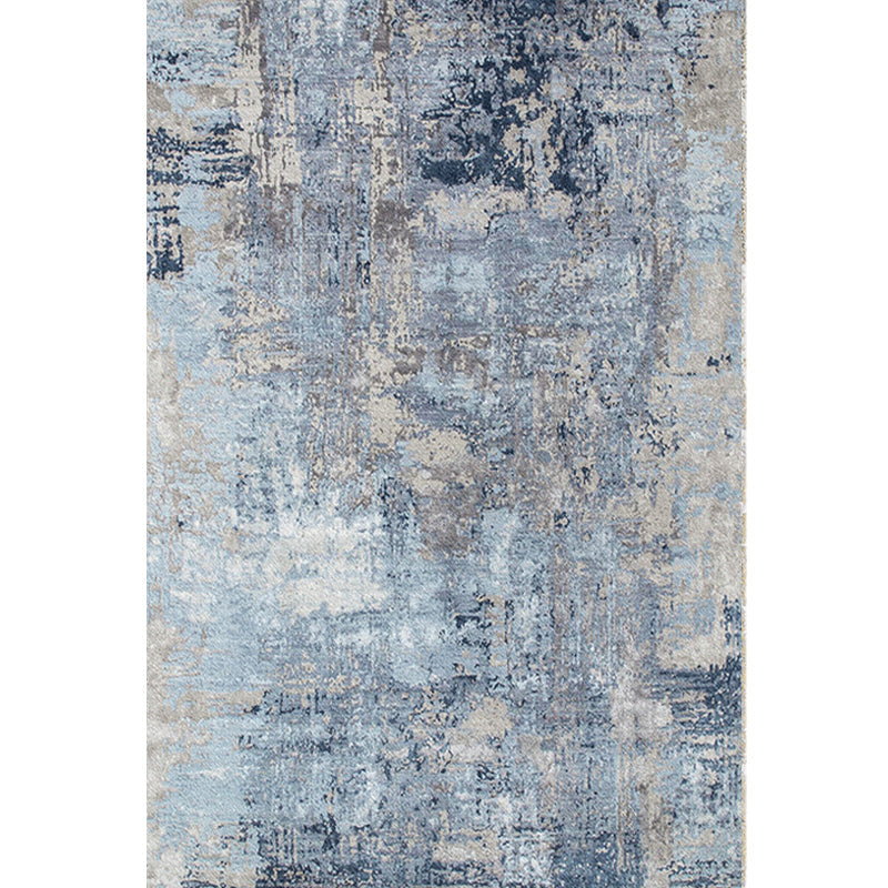 Avtoit | Cyberpunk Home Rug Multicolor Distressed Look Rug Polypropylene Non-Slip Stain Resistant Washable Area Rug