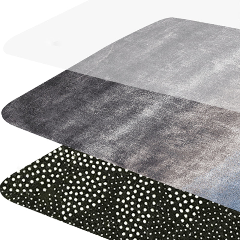 Avtoit | Simplicity Multicolor Ombre Rug Polyester Industrial Rug Non-slip Backing Pet Friendly Stain Resistant Rug for Guest Room