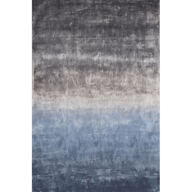 Avtoit | Simplicity Multicolor Ombre Rug Polyester Industrial Rug Non-slip Backing Pet Friendly Stain Resistant Rug for Guest Room