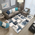 Avtoit | Classic Industrial Design Rug Multicolored Postmodernism Rug Stain Resistant Pet Friendly Non-Slip Rug for Room