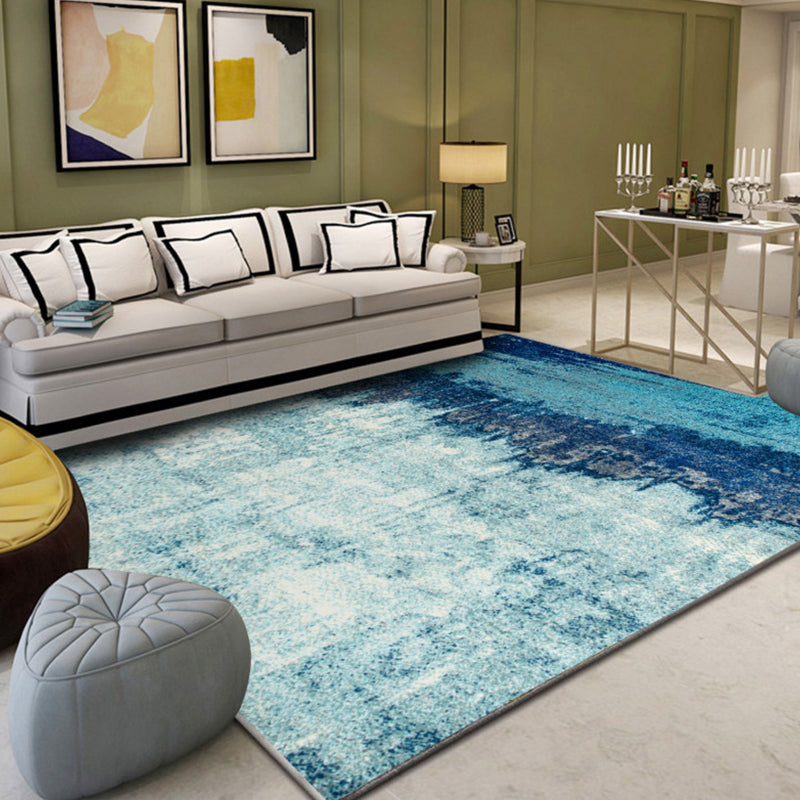 Avtoit | Industrial Style Living Rug Multicolored Expressionism Rug Synthetic Non-slip Pet-friendly Machine washable Rug