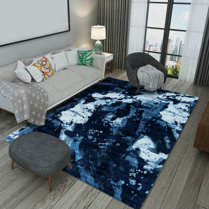 Avtoit | Industrial Style Living Rug Multicolored Expressionism Rug Synthetic Non-slip Pet-friendly Machine washable Rug