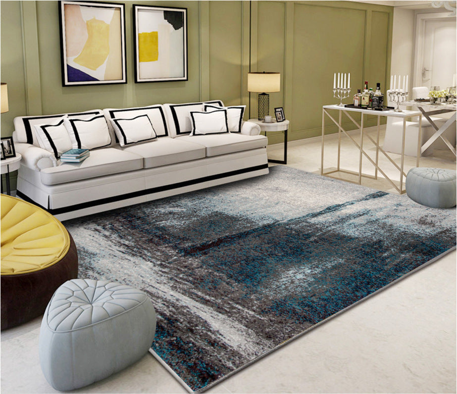Avtoit | Industrial Style Living Rug Multicolored Expressionism Rug Synthetic Non-slip Pet-friendly Machine washable Rug