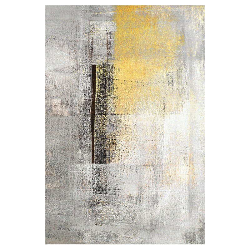 Avtoit | Cyberpunk Rusty Look Area Rug Multi Color Polypropylene Rug Stain Resistant Non-Slip Washable Area Carpet for Guest Room