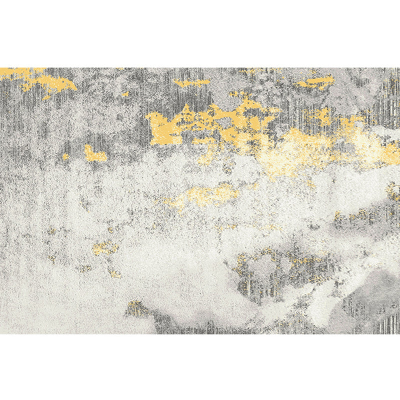 Avtoit | Cyberpunk Rusty Look Area Rug Multi Color Polypropylene Rug Stain Resistant Non-Slip Washable Area Carpet for Guest Room