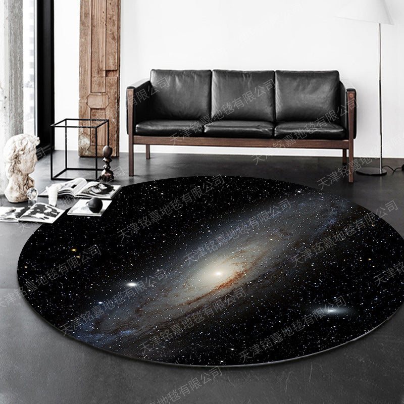 Avtoit | Modern 3D Anime Pattern Carpet Multicolored Polypropylene Carpet Non-Slip Back Machine Washable Pet-Friendly Carpet for the Children's Room