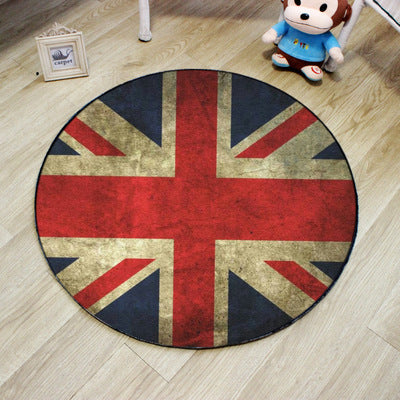 Avtoit | Unique 3D Cartoon Rug Multi Color Novelty Rug Polypropylene Non-Slip Back Stain Resistant Washable Rug for Bedroom