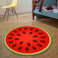 Avtoit | Unique 3D Cartoon Rug Multi Color Novelty Rug Polypropylene Non-Slip Back Stain Resistant Washable Rug for Bedroom