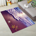 Avtoit | Personality Scandinavian Carpet Multi Colors 3D Print Scenery Carpet Washable Non-slip Stain-resistant Rug for Home