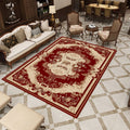 Avtoit | Beautiful multicolored jacquard rug polypropylene traditional rug stain-resistant washable non-slip backing rug for room