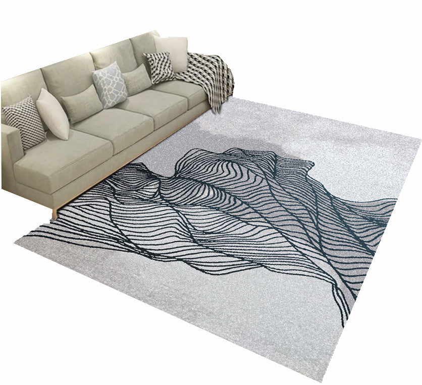 Avtoit | Glam Floral Swirls Rug Multicolor Victorian Rug Synthetic Pet Friendly Non-Slip Stain Resistant Carpet for Home