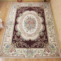 Avtoit | Victorian living room carpet Multicolored peony carpet Cotton Machine washable Non-slip back Carpet