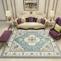 Avtoit | Victoria Print Carpet Multicolored Polypropylene Carpet Non-Slip Stain Resistant Washable Indoor Carpet for Living Room