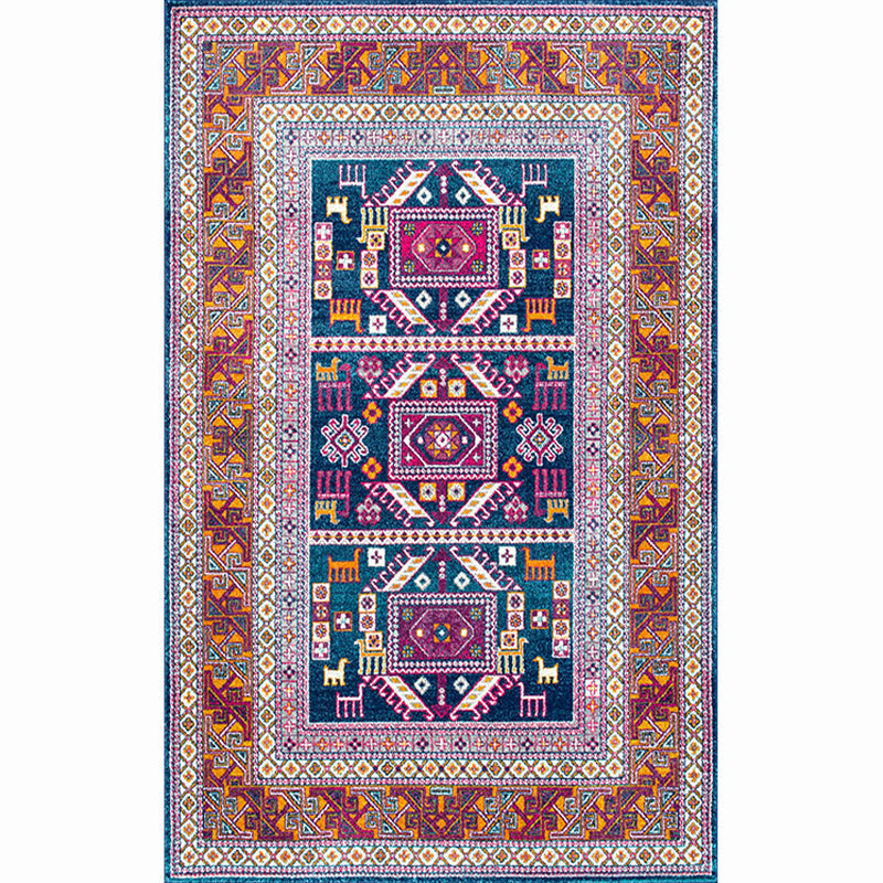 Avtoit | Moroccan living room carpet More colors Printed carpet Cotton Non-slip Machine washable Pet-friendly carpet