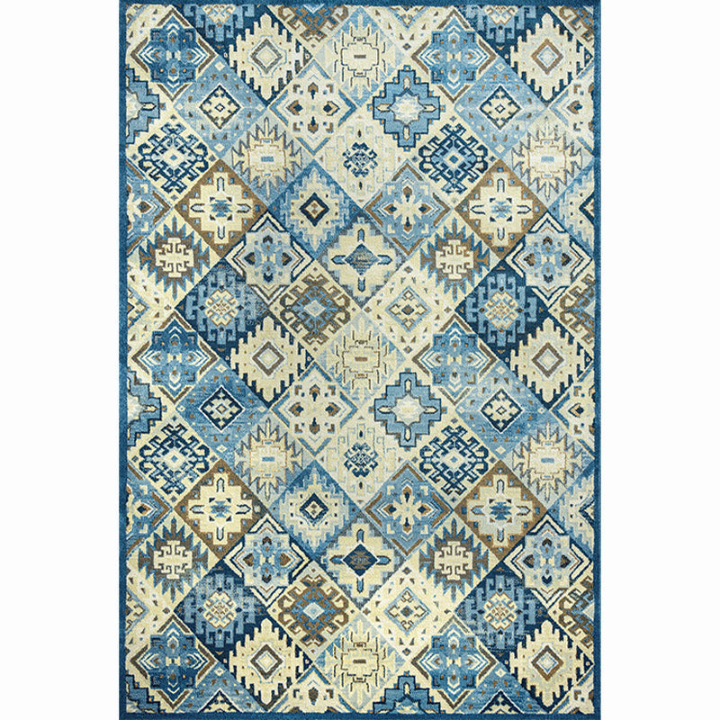 Avtoit | Moroccan living room carpet More colors Printed carpet Cotton Non-slip Machine washable Pet-friendly carpet