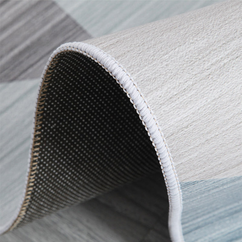 Avtoit | Beautiful Nordic Style Carpet Multicolor Geometric Color Block Carpet Machine Washable Stain Resistant Non-Slip Carpet for Large Room