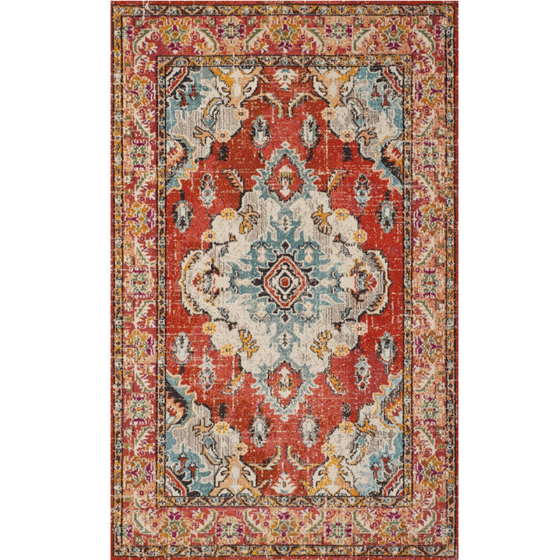 Avtoit | Nostalgia Chamber Rug Multicolored Jacquard Rug Synthetic Pet Friendly Non-Slip Back Machine Washable Rug